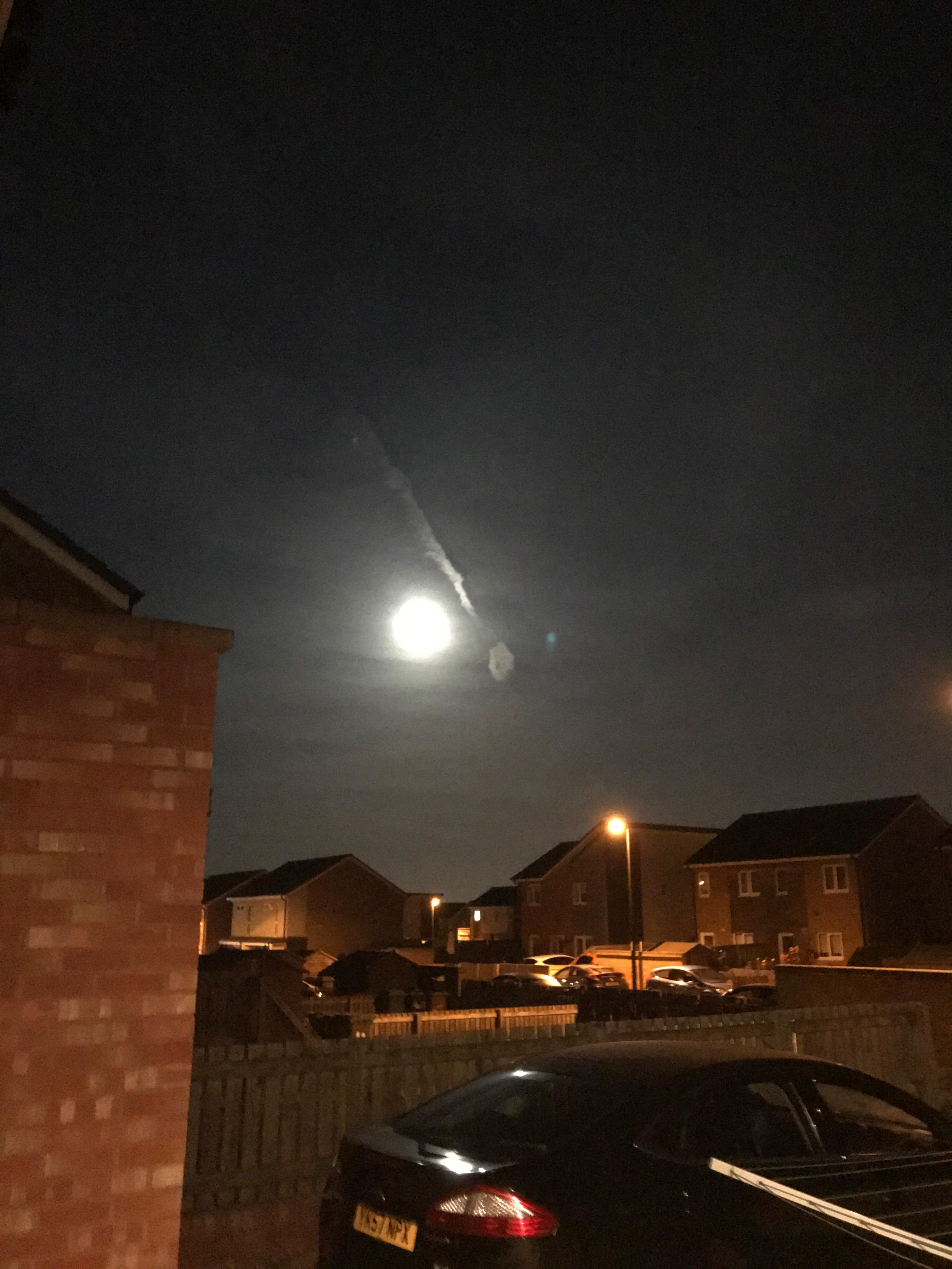 Did you see meteor falling from the sky over Sunderland Echo reader