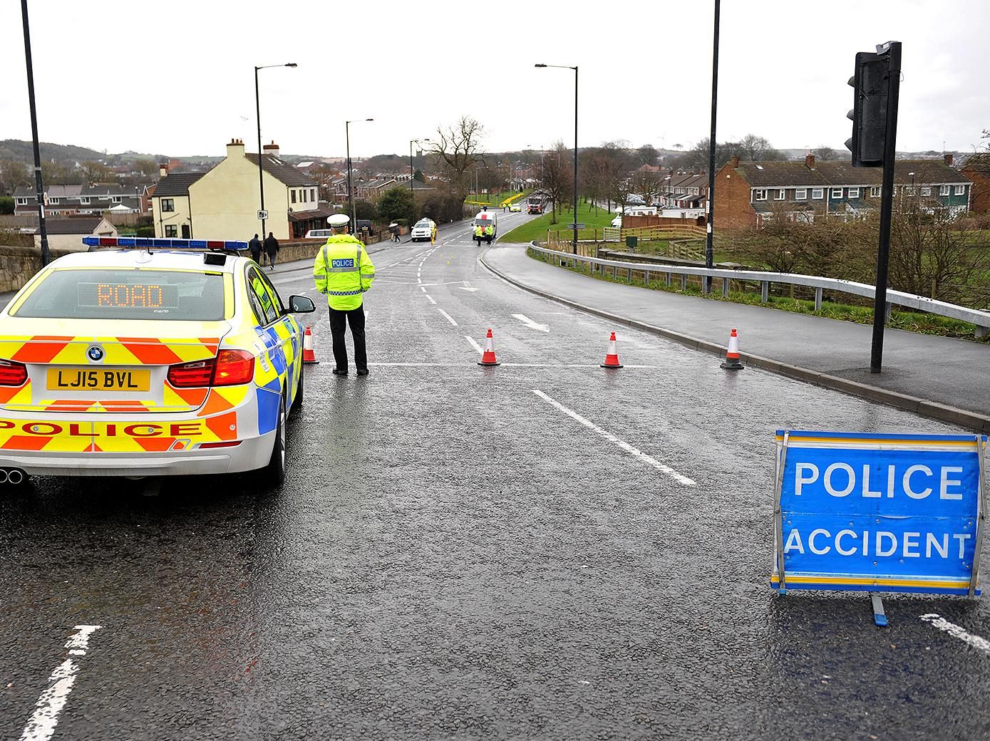 Video Houghton road closed after pedestrian suffers serious injuries